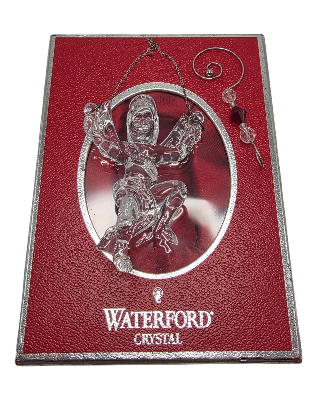 Waterford Crystal 2004 Annual Angel Christmas Ornament #128569 With Box